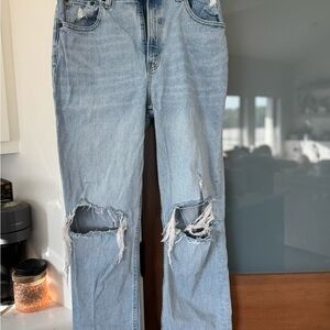 Abercrombie & Fitch Light Blue Denim